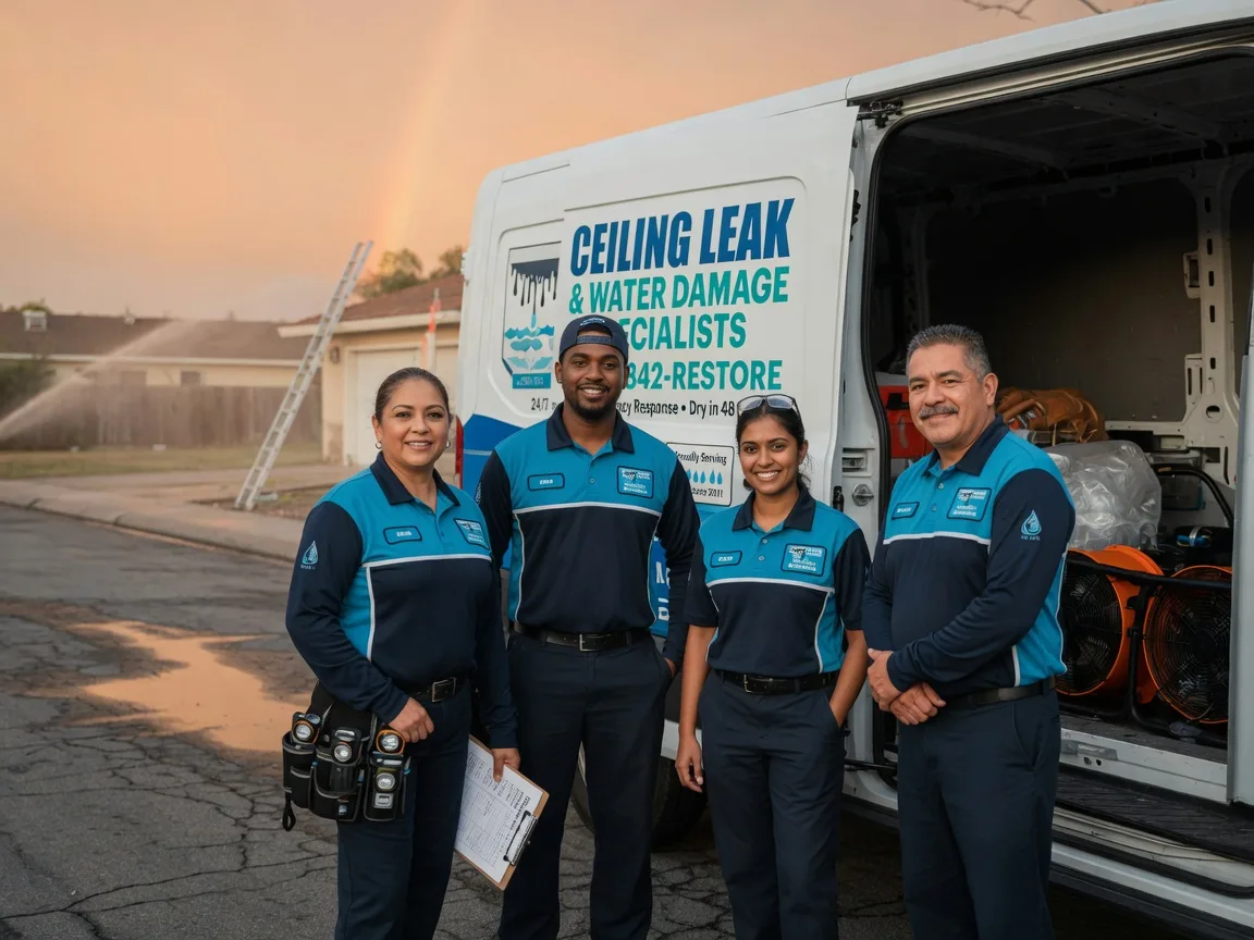 Ceiling Leak Cleanup company in Deer Island, OR