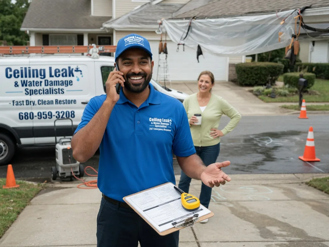Ceiling Leak Cleanup Deer Island, OR FAQs